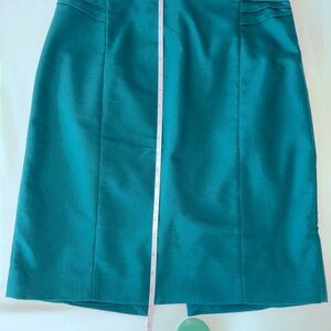 Express Teal Pencil Skirt